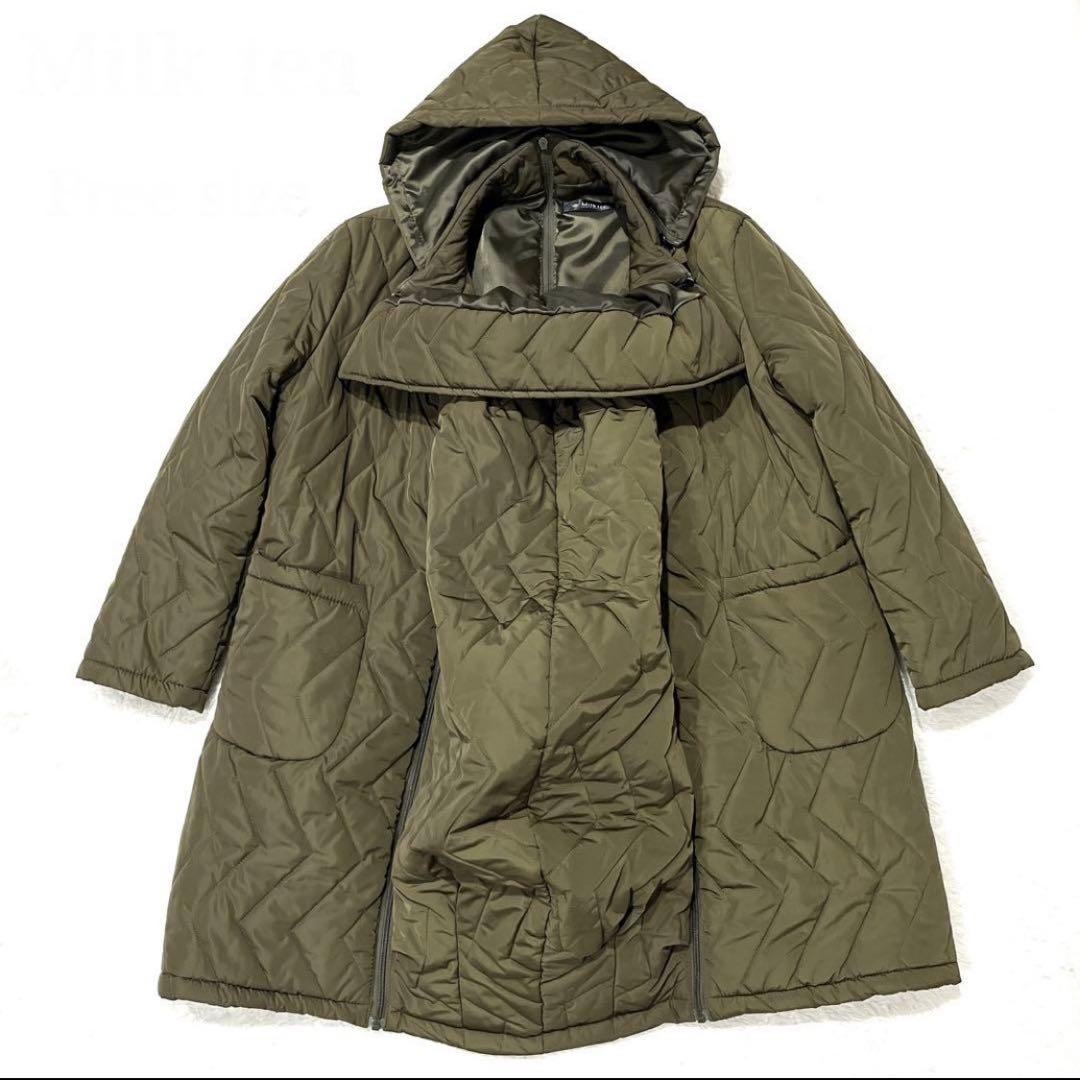 Milk tea Stella 中綿キルティング アウター