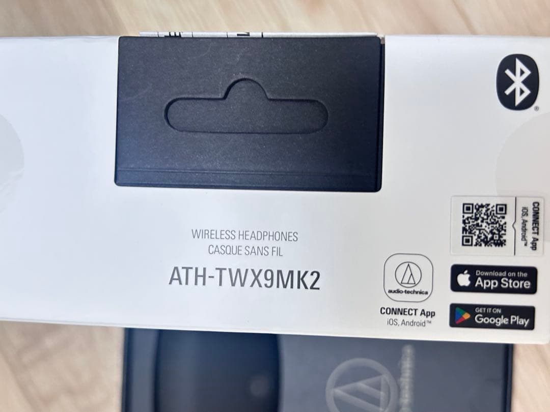 【美品】audio-technica ATH-TWX9 MK2ブラックおまけ付き
