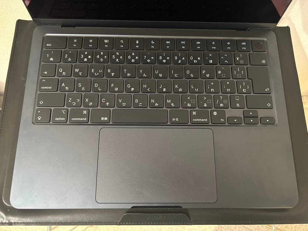 macbookair m2 13.6インチ 256GB ミッドナイト&保護ケース