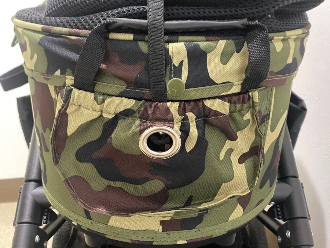 Air Buggy for dog DOMEエアバギー ペットカート迷彩