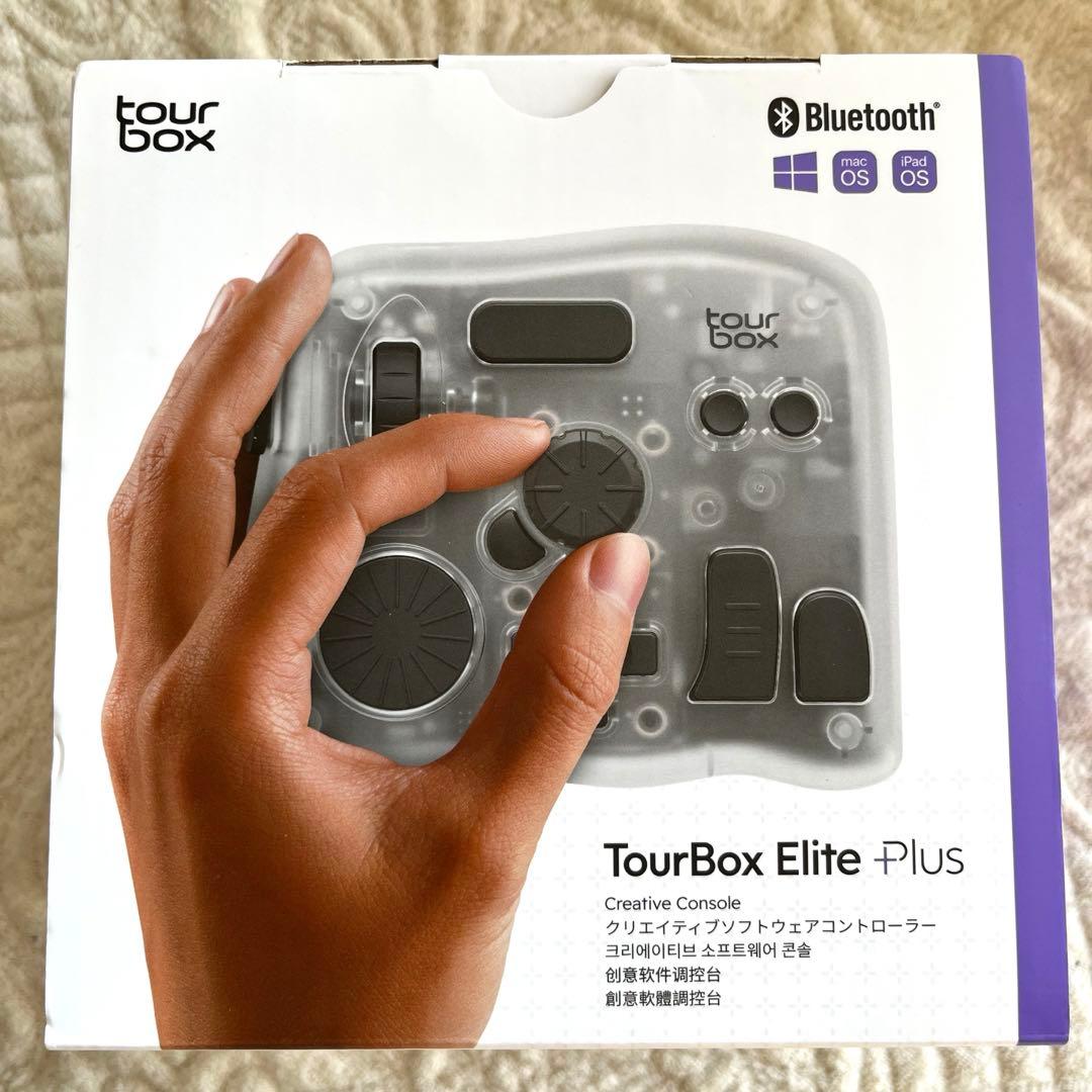 【美品】 TourBox Elite Plus 保護ケース付き