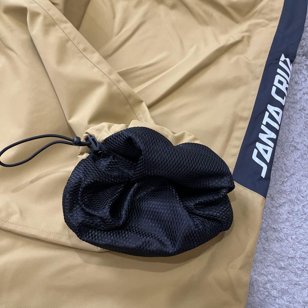 SANTA CRUZ スノーボードパンツ イエロー