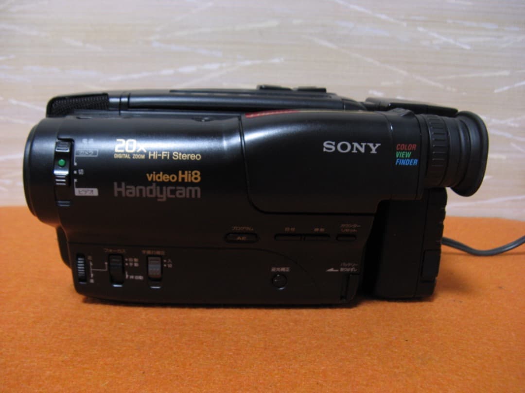 動作OK❗️☆SONYのHi8/8ミリビデオカメラ/CCD-TR850