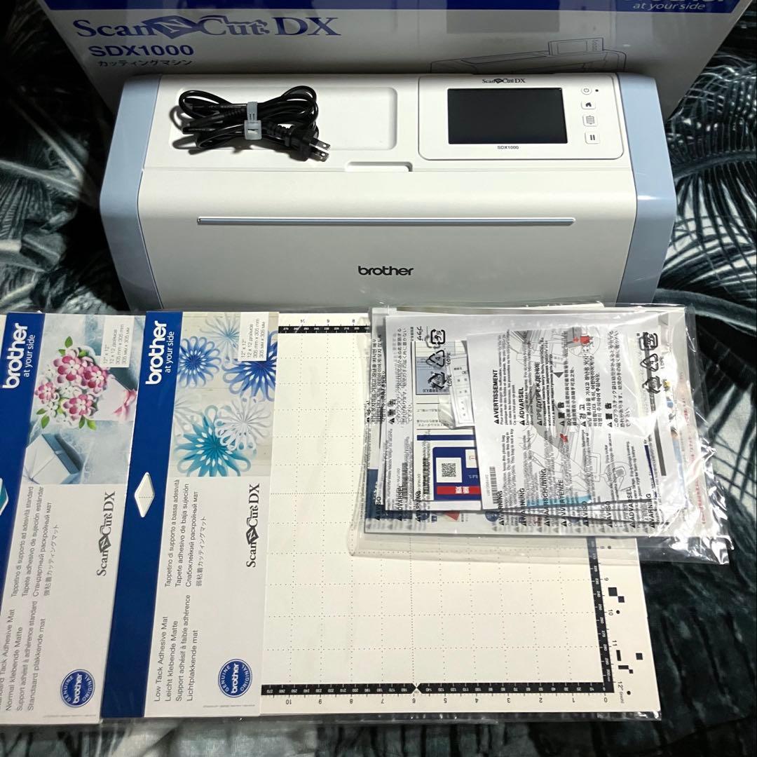 【美品】brother スキャンカット SDX1000 【付属品・おまけ有】