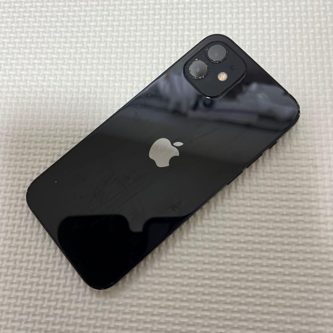 iPhone12 64GB ブラック (FaceID使用不可) simフリー