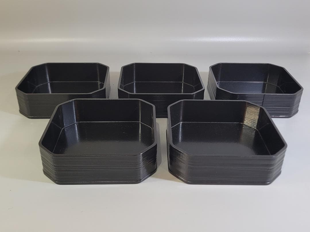 茶道具 一閑塗 縁高 共箱 美品 DT304