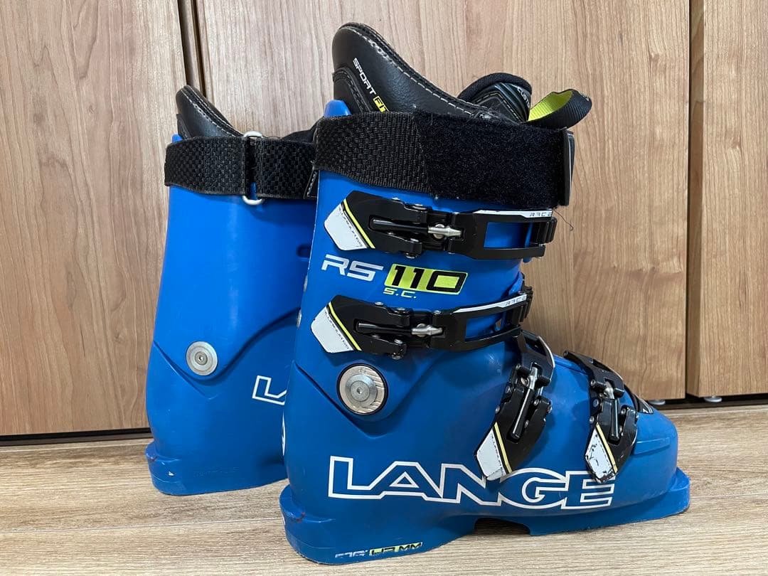 Lange RS 110 sc スキー ブーツ 青 23.5cm