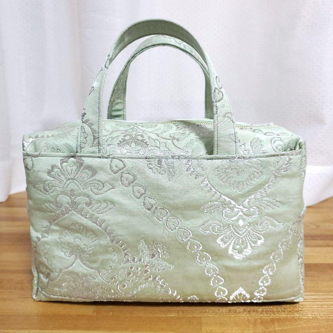 専用　大島紬、帯リメイク　ハンドメイド　利休バック