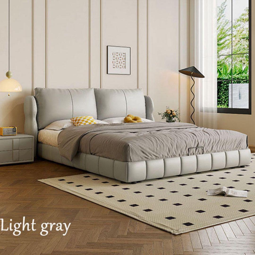 ファブリックベッド クイーンサイズ