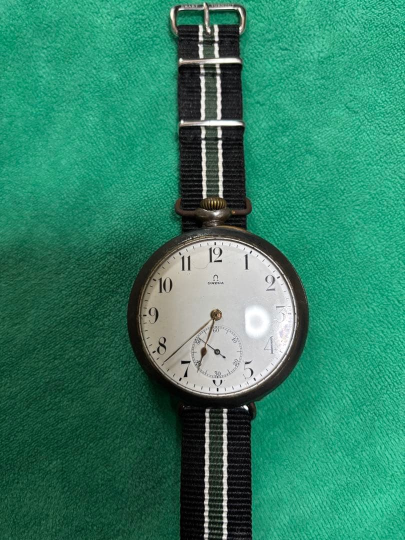 オメガ 懐中時計 アンティーク　ジャンク