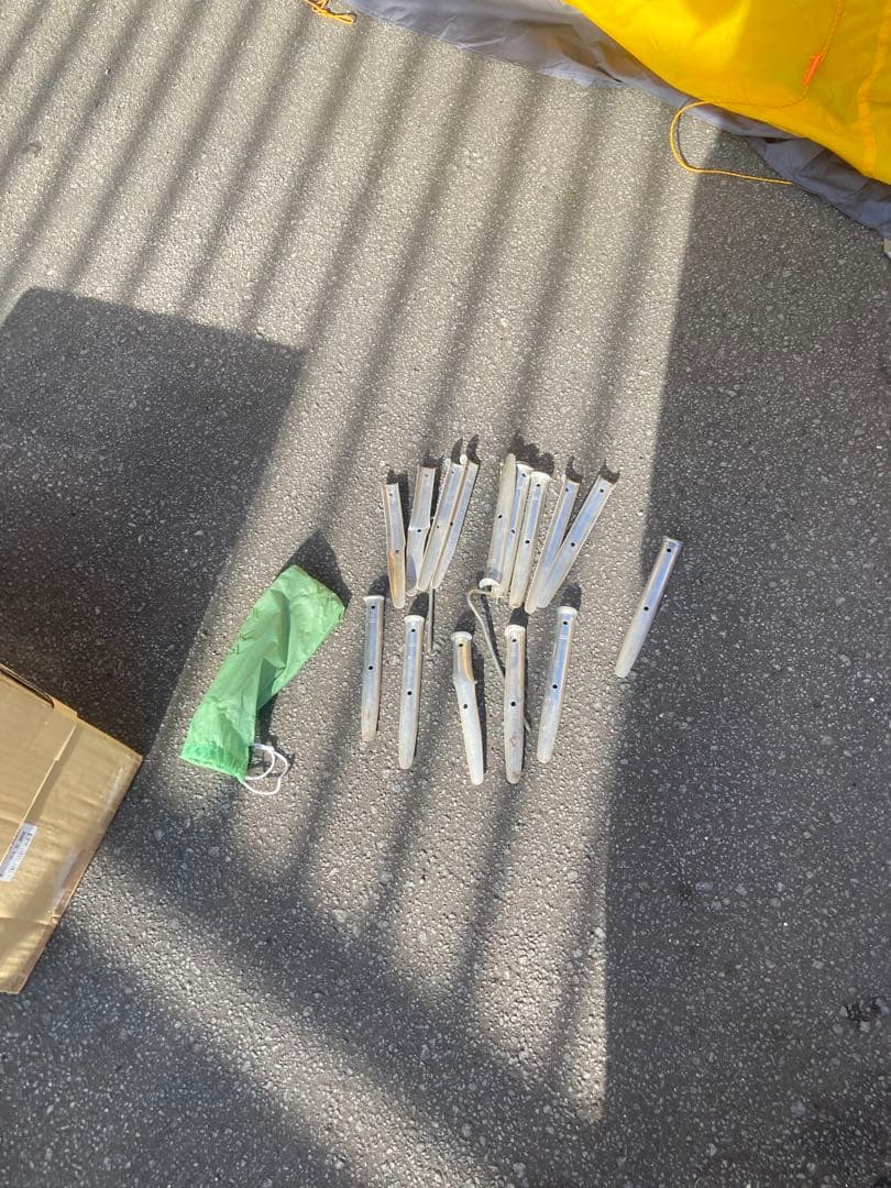 山岳テント　スタードームテント6-7人用外張り付(冬用) 遠征　冬キャンプ