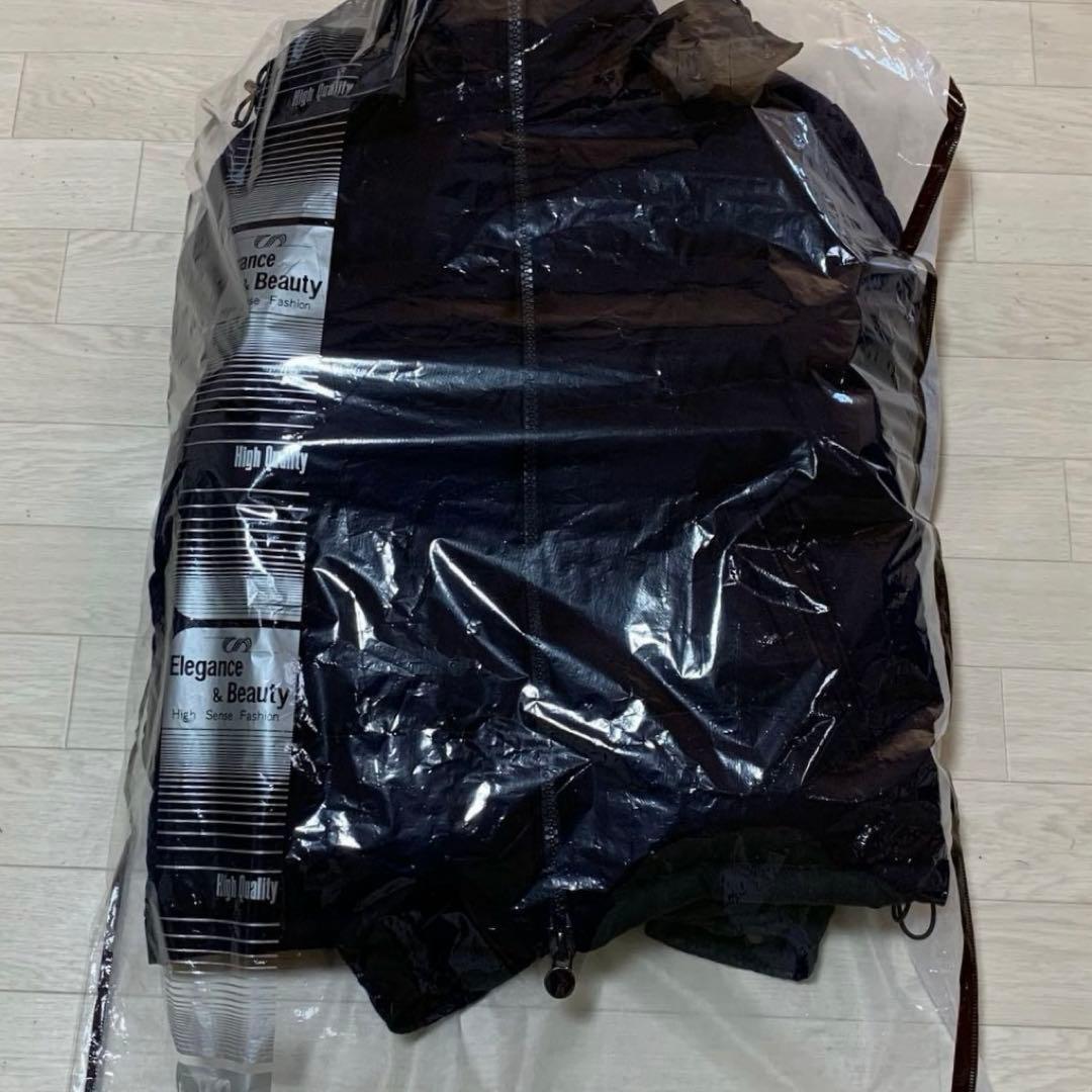 【鑑定済】モンクレール　 モンジュネーブル　ネイビー　1 クリーニング5D110