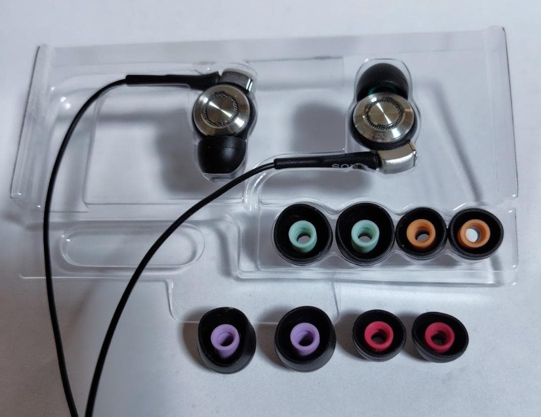 【中古】 SONY MDR-EX500SL 【国内正規品】　有線イヤホン