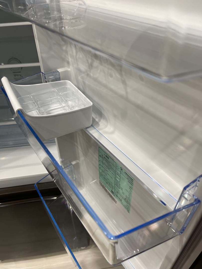 2024年製 Hisense 2ドア冷凍冷蔵庫ブラック HR-D16F/FB