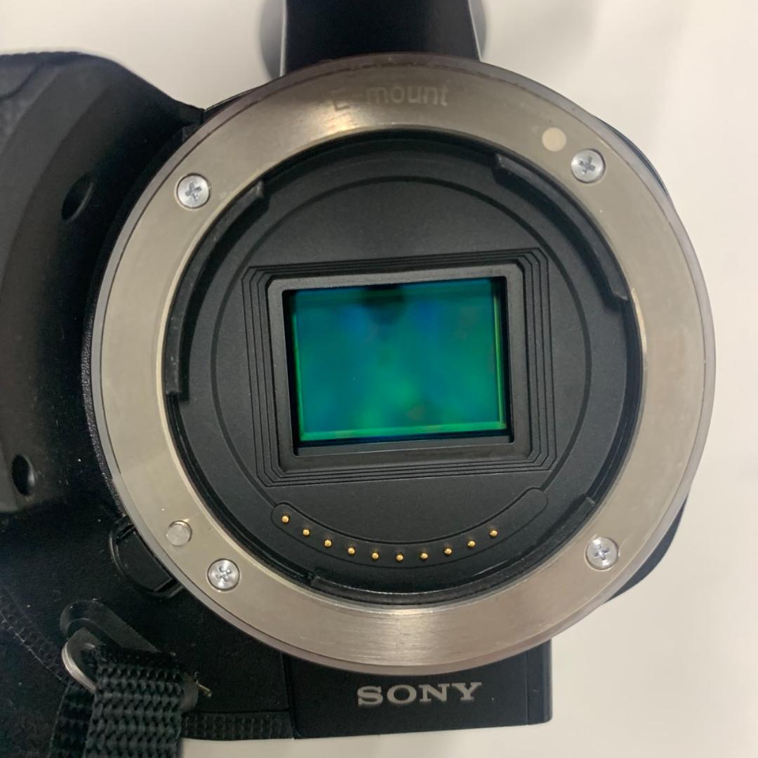 SONY ビデオカメラ本体　NEX-VG10　レンズ　SEL18200