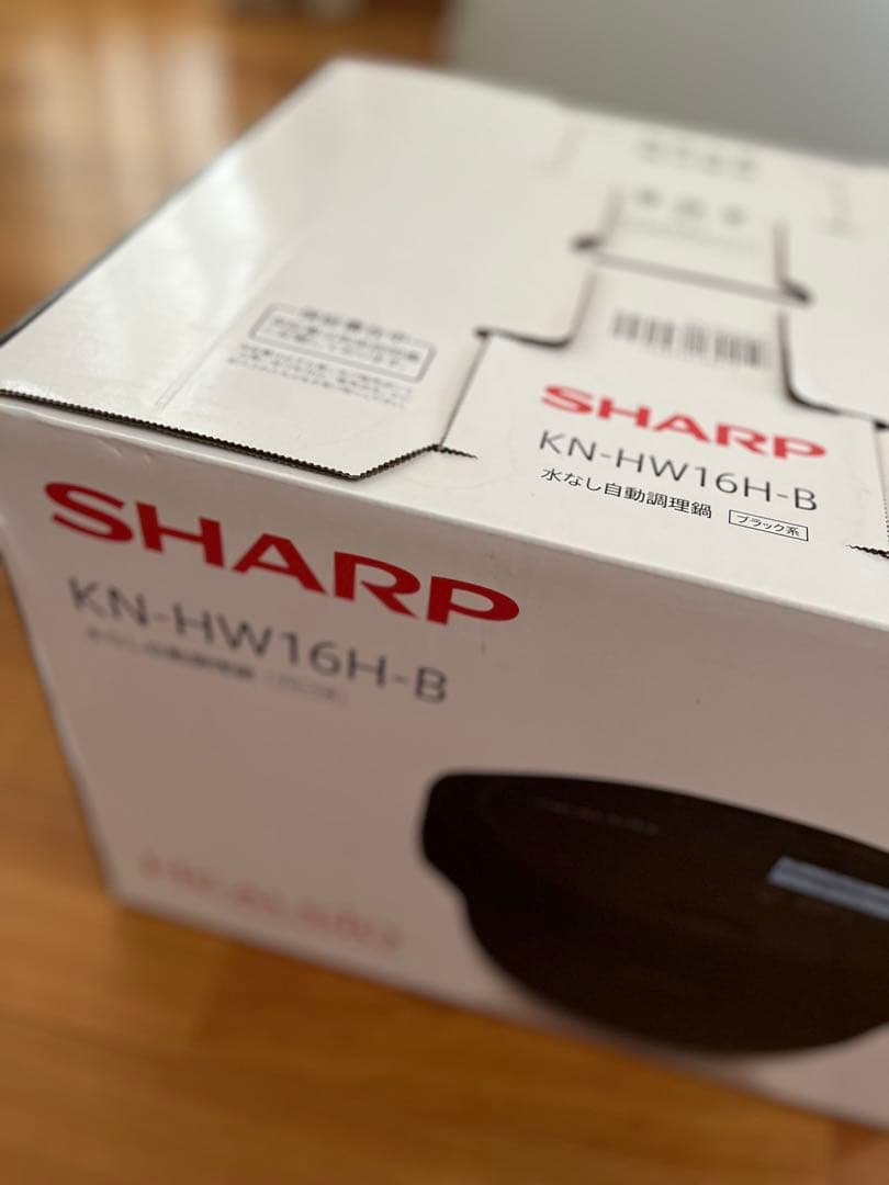 Raku様 SHARP HEALSIO KN-HW16H-B ブラック