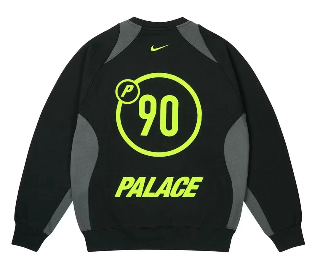 トップス PALACE x Nike Total P90 Crew Black