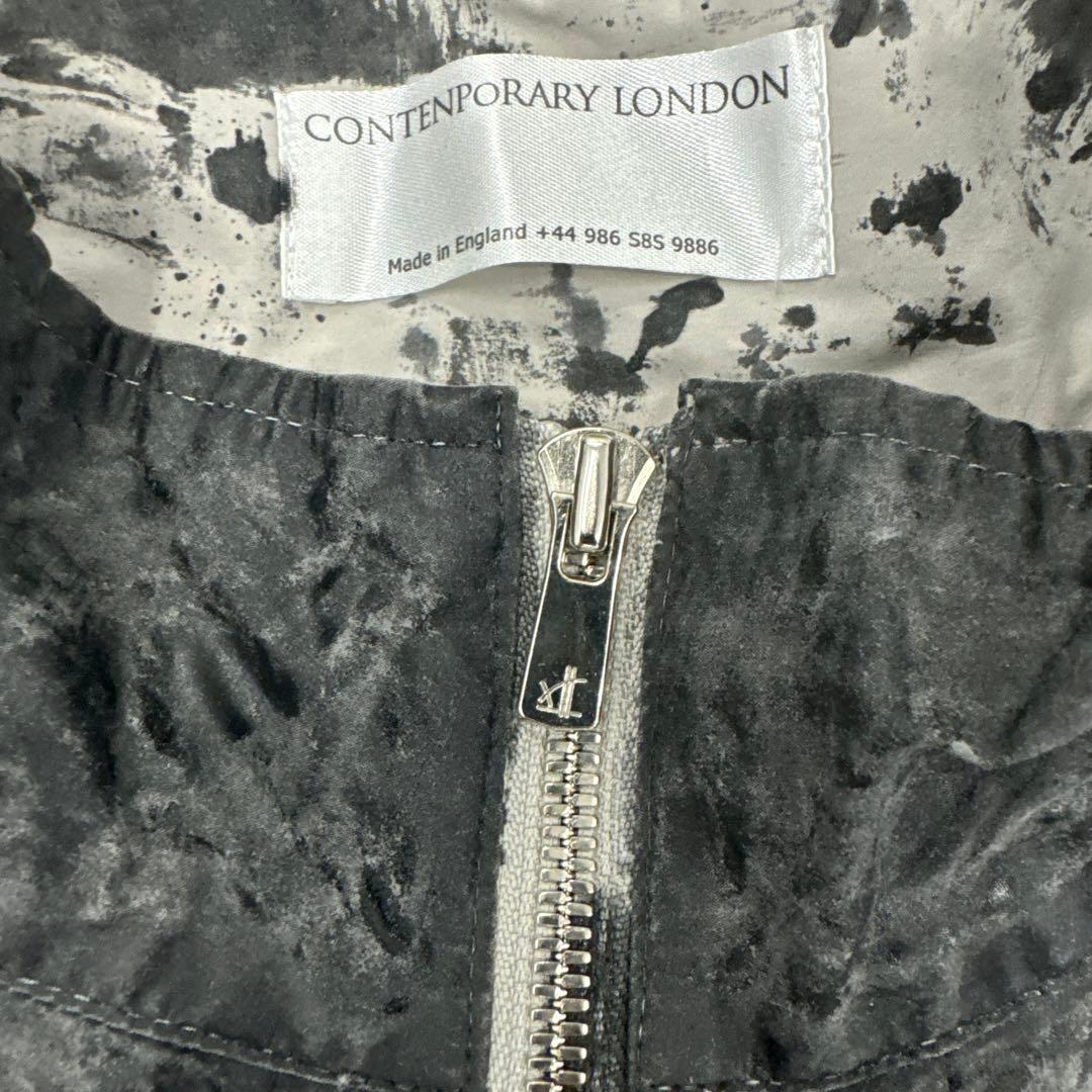 246CONTENPORARY LONDON ハーフジップジャケット 黒