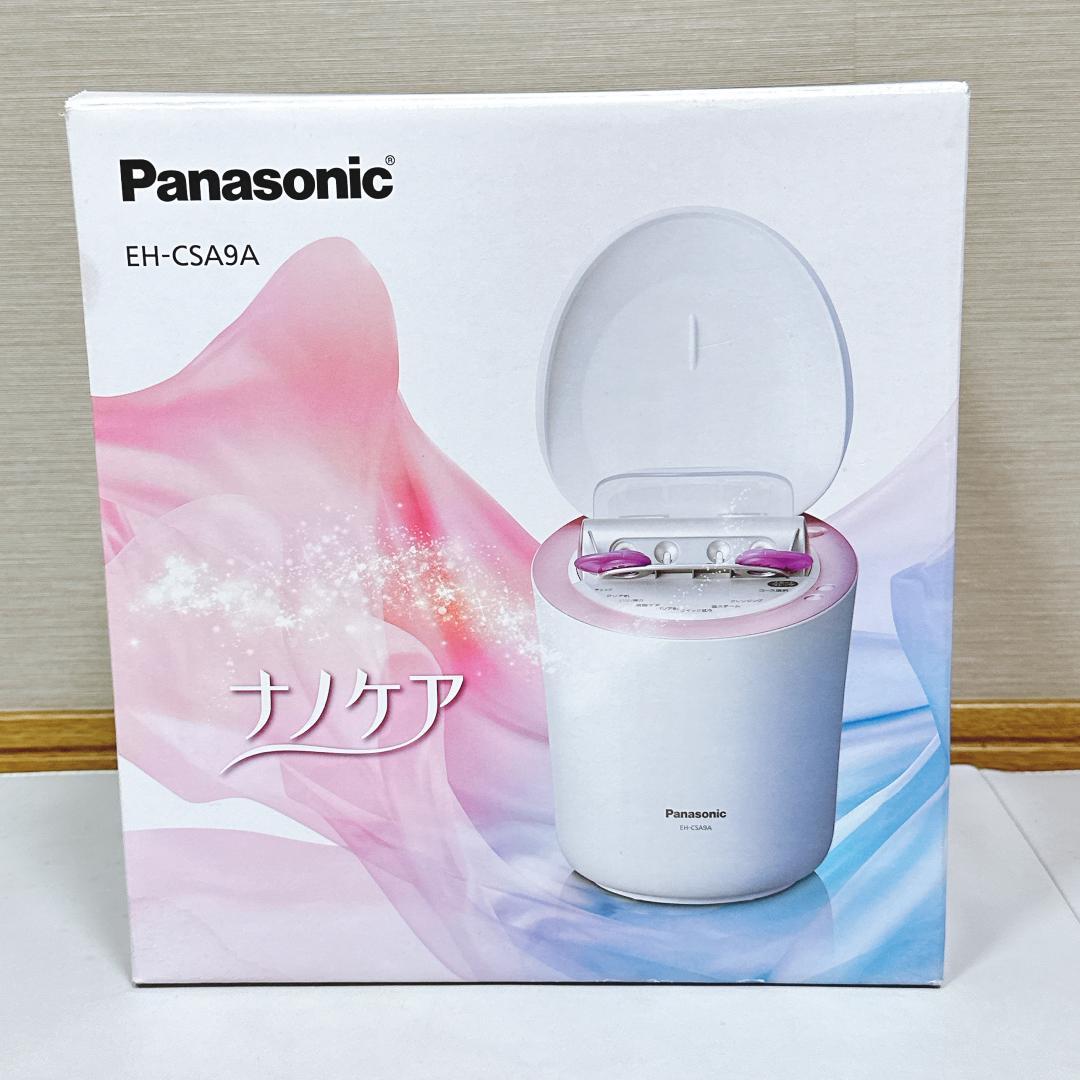 【未使用に近い】Panasonic スチーマー ナノケア EH-CSA9A-P