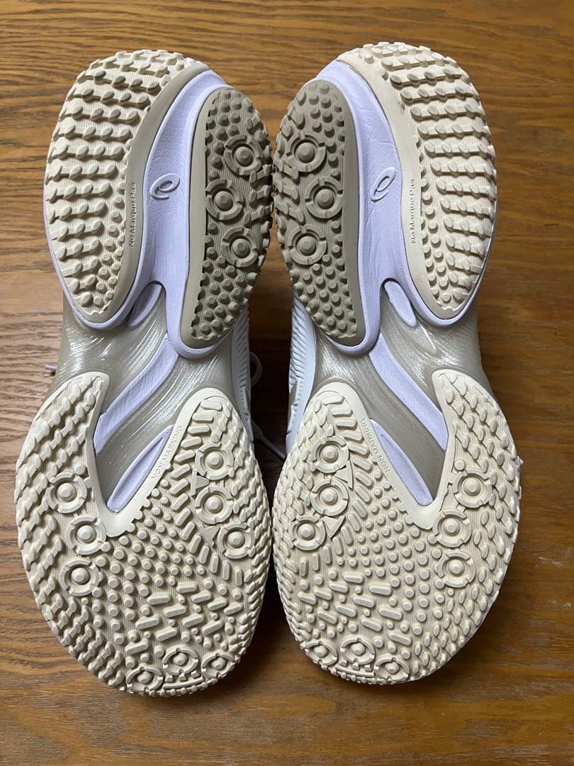 超美品　ASICS COURT FF 3 OC コートFF3 オムニクレー