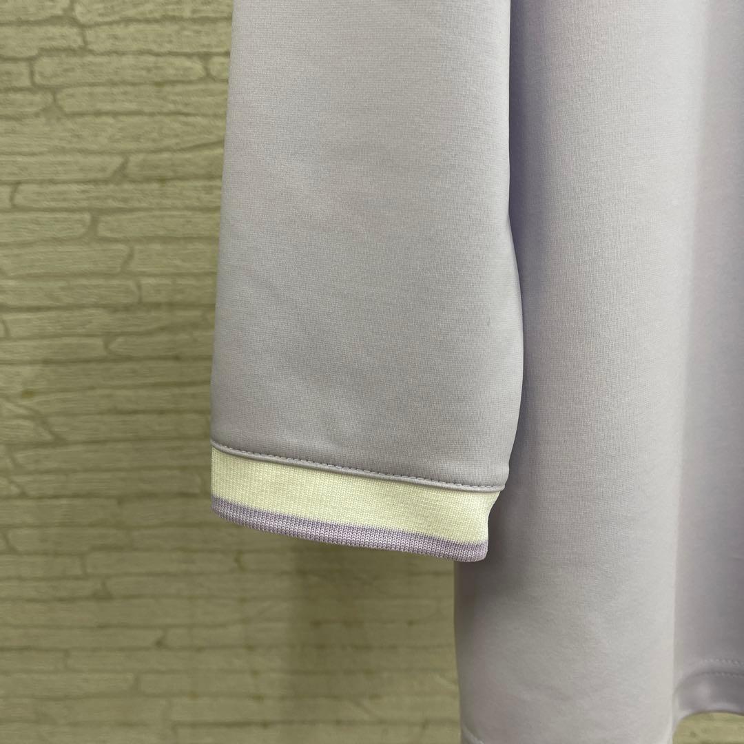 PICONE 薄紫色 ジップアップシャツ