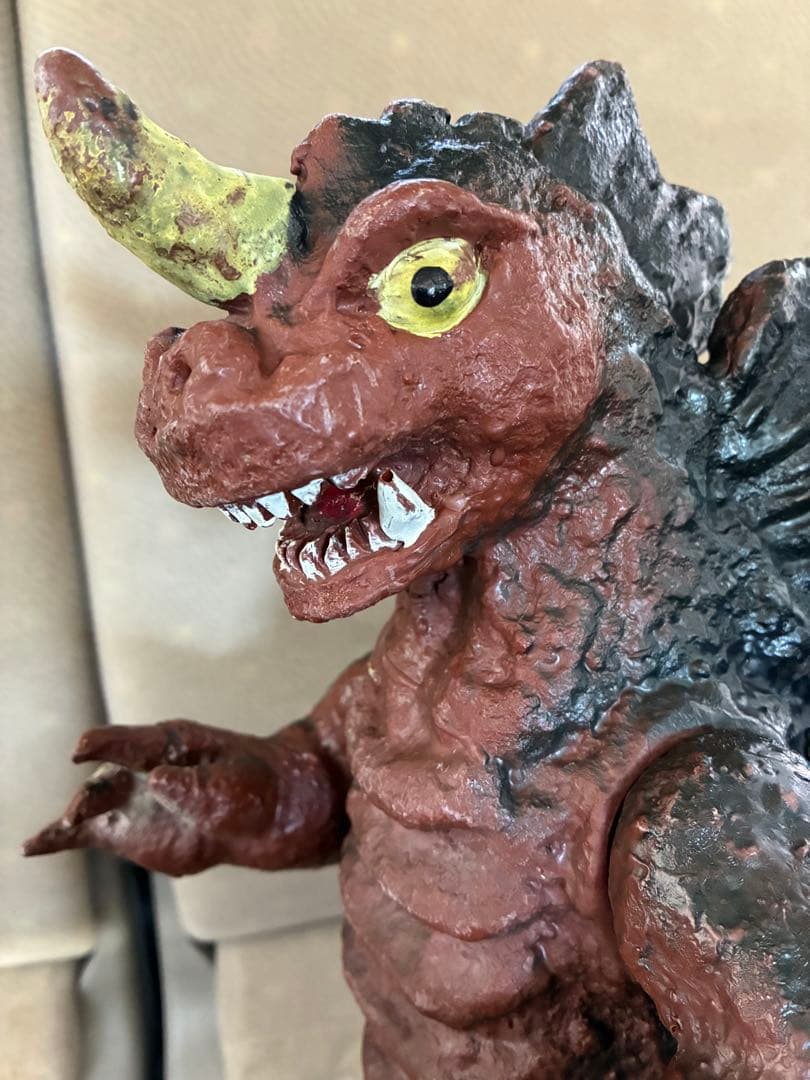当時物　マルサン　キングゴジラ　ソフビ　オリジナル　パチ　怪獣　ブルマァク　恐竜