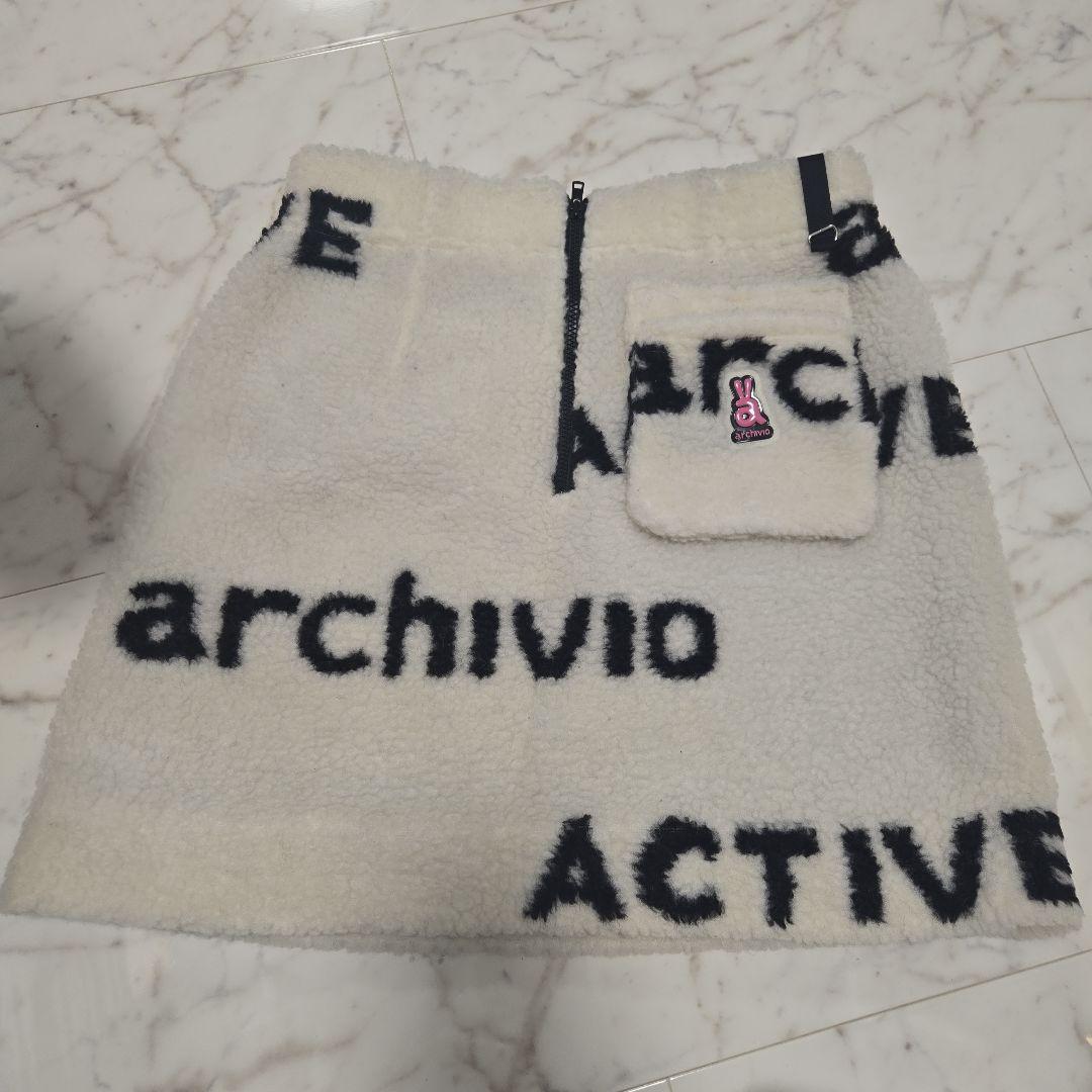 美品 アルチビオ ボア スカートゴルフウェア 36