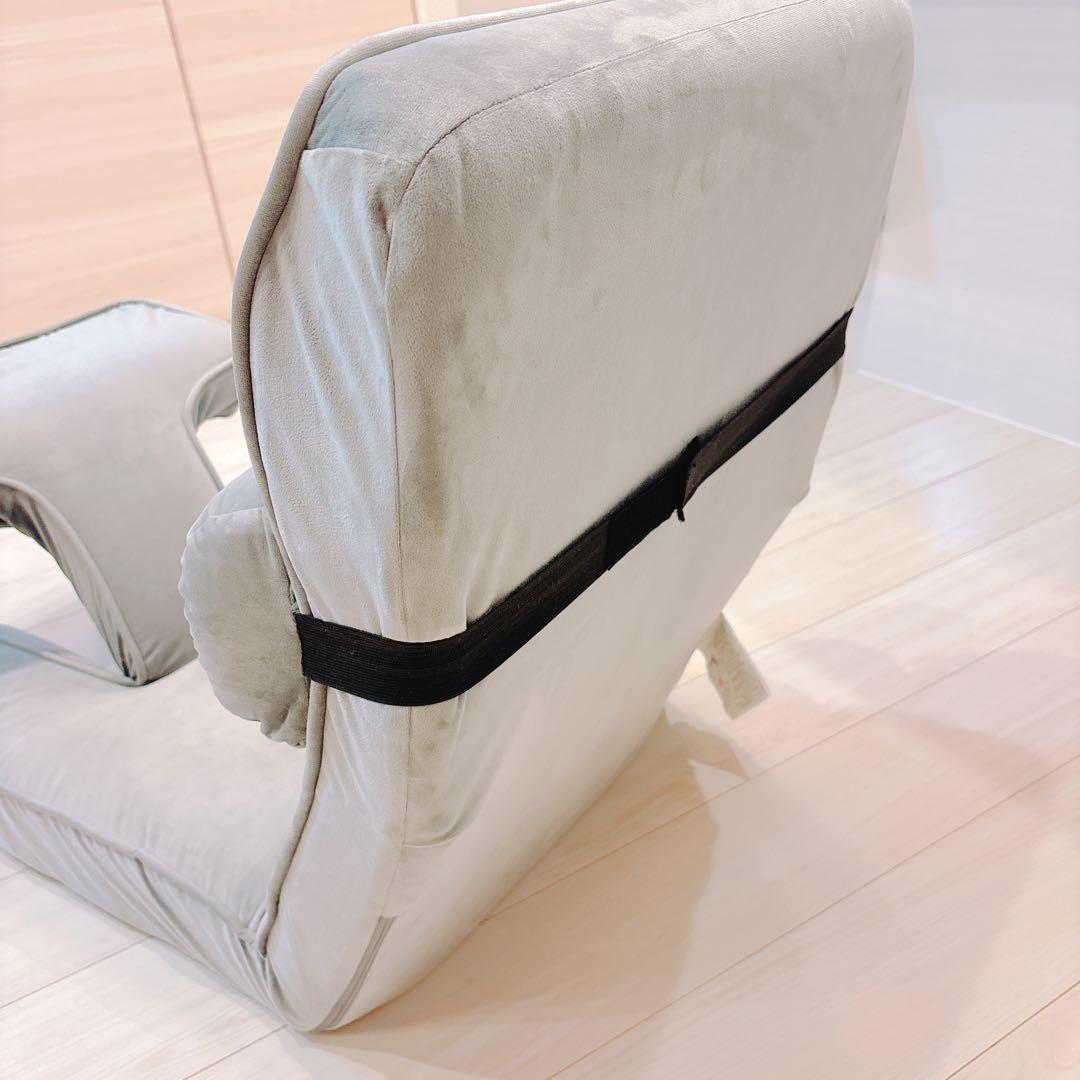 ニトリ ゲーミング座椅子2 ベロア グレー GY