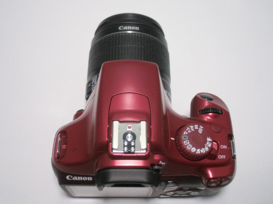 Canon EOS Kiss X50 レッド ダブルズームキット B062