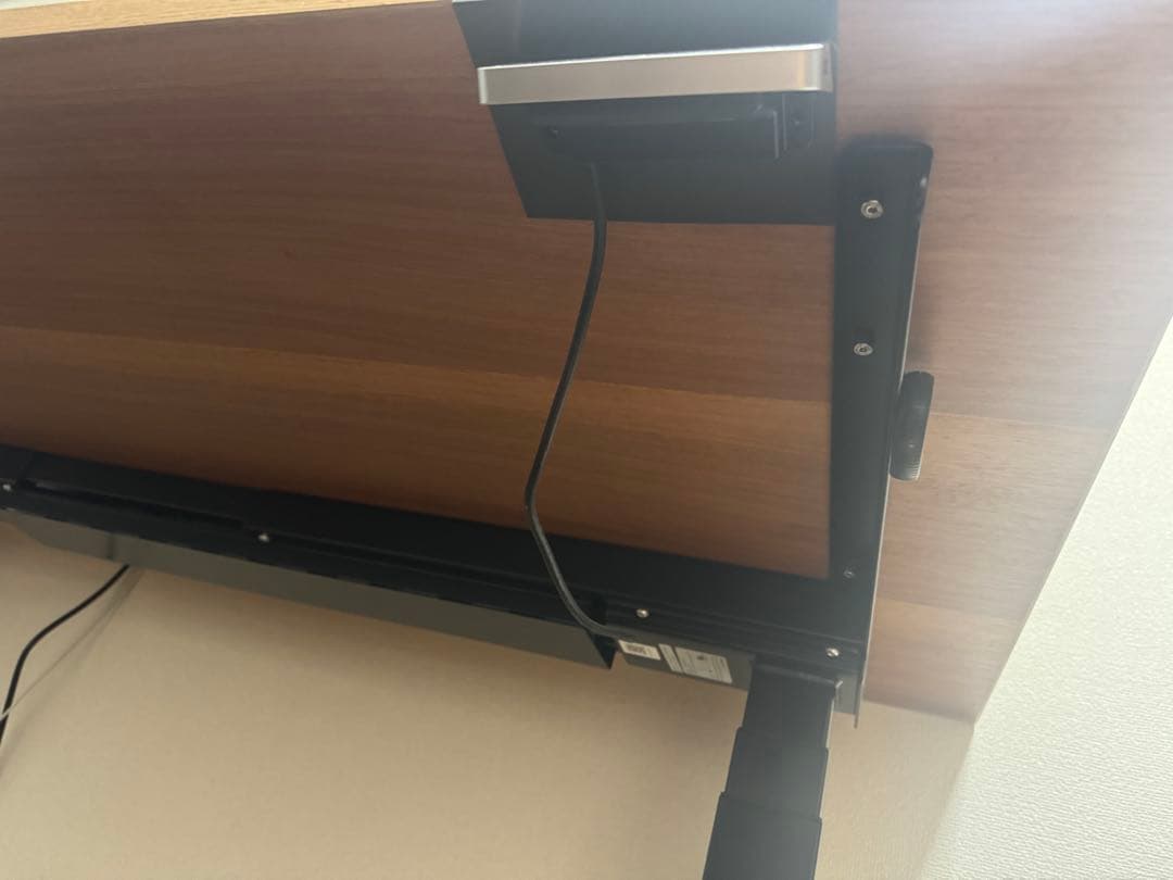 【美品】FlexiSpot電動昇降デスクE7 Pro 黒（脚+天板)