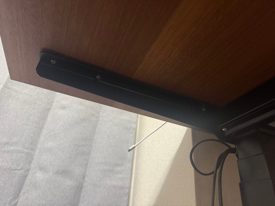 【美品】FlexiSpot電動昇降デスクE7 Pro 黒（脚+天板)