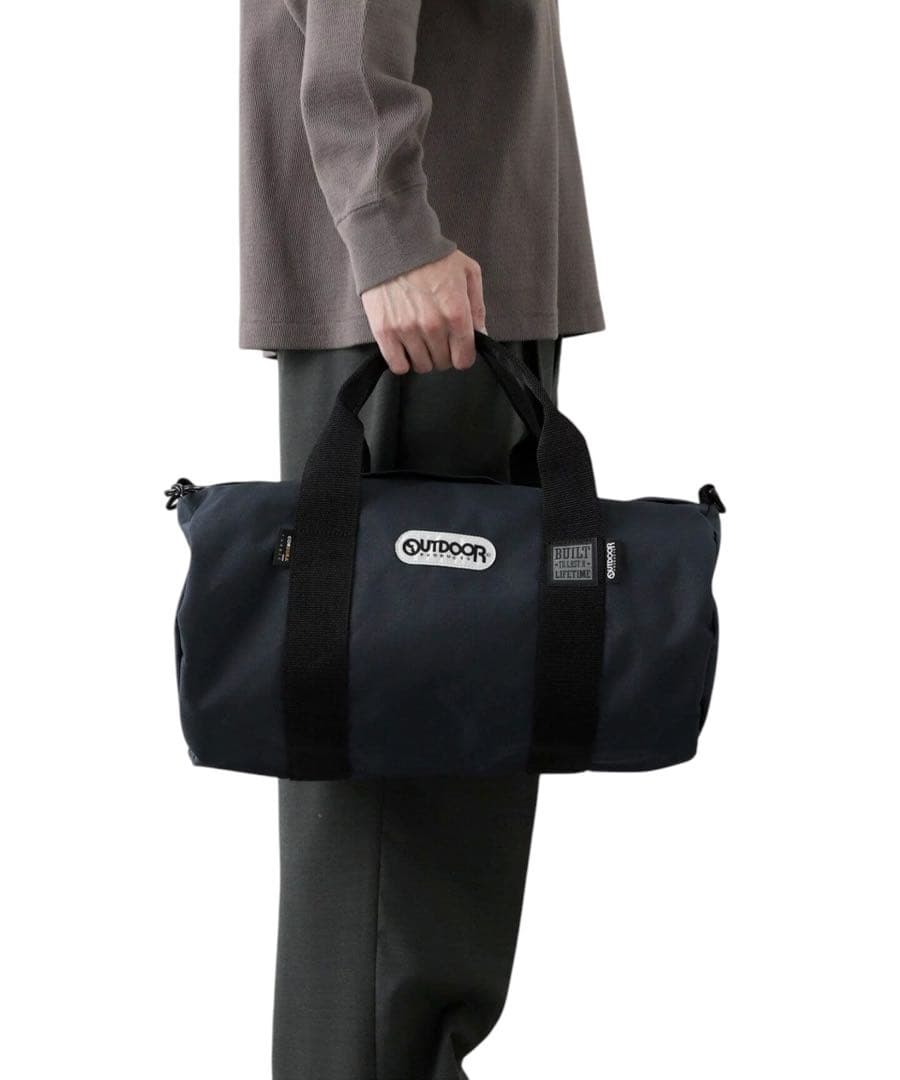 未使用 ミスタージェントルマン アウトドア ボストン ダッフル バッグ ベージュ