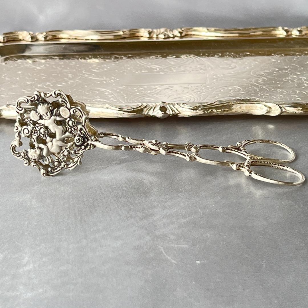 【 Bodemer】 天使の透かしのクッキートング【純銀】薔薇