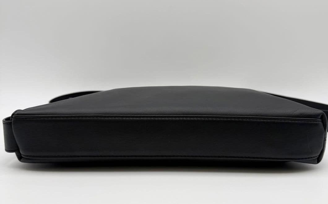 ear PAPILLONNER 2WAYレザーショルダーバッグブラック