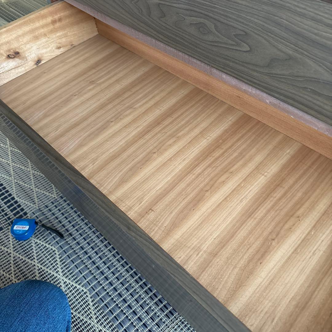 【昭和レトロ】木目がキレイなチェスト 6段