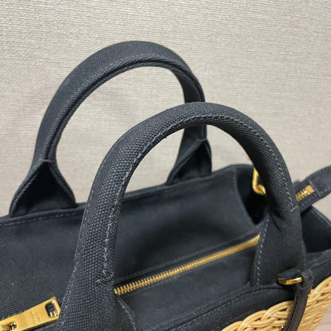 PRADA カナパ　カゴバッグ　ショルダーバッグ