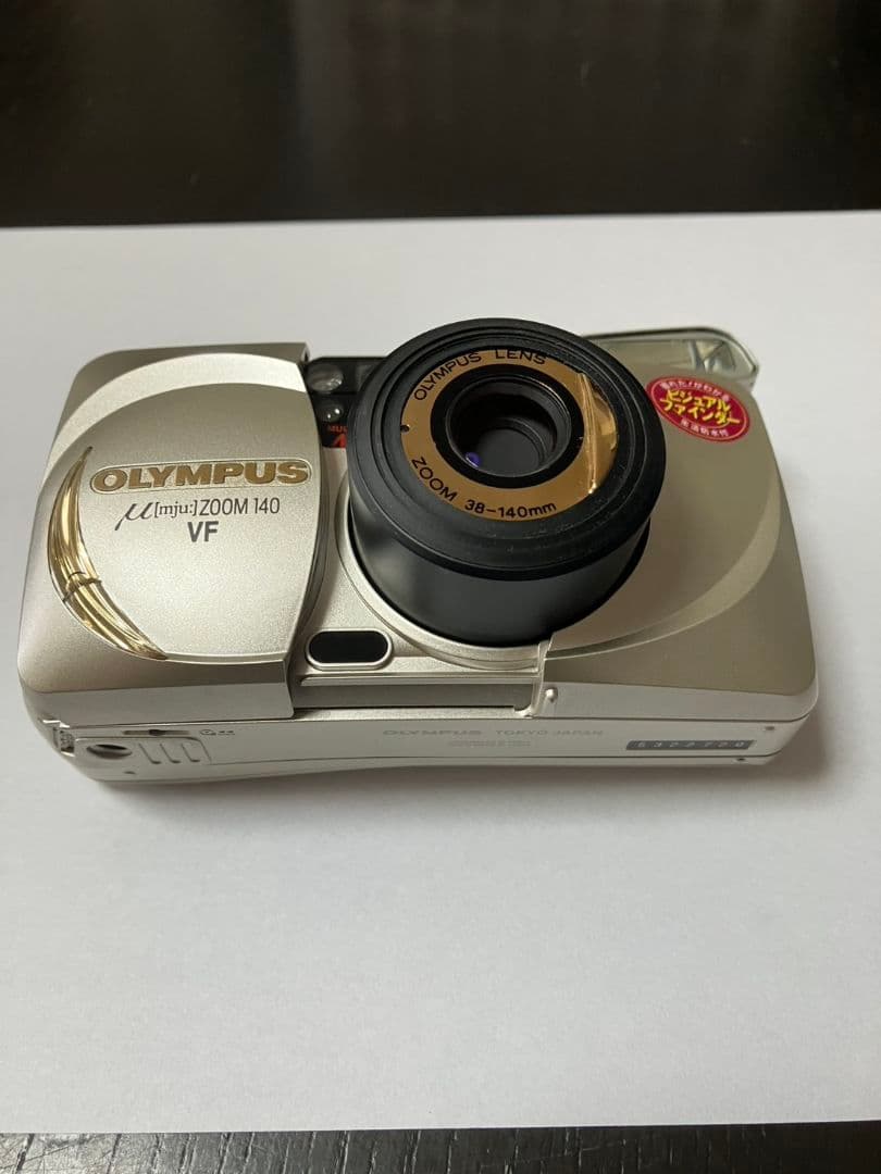【美品】OLYMPUS μ ZOOM 140 VF コンパクトフィルムカメラ