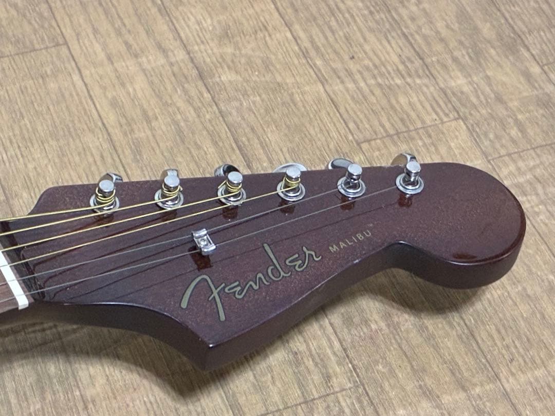 Fender Malibu エレアコ　サンバースト　音出しOK