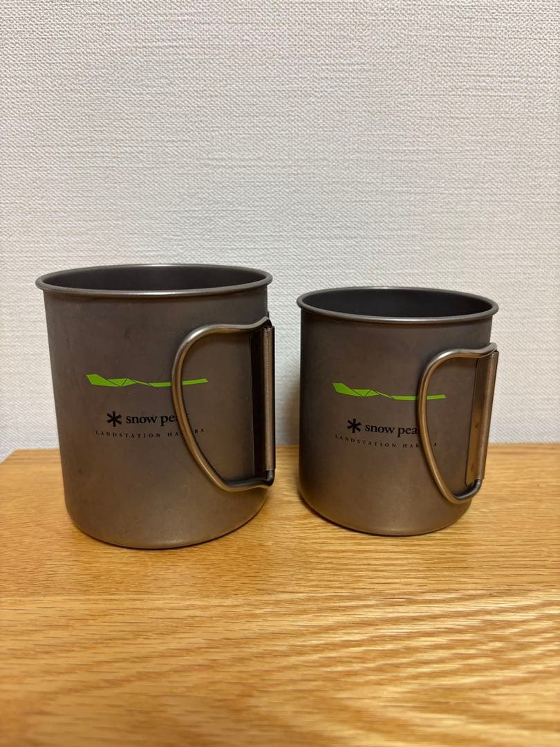 スノーピーク　チタンマグカップ　4個セット
