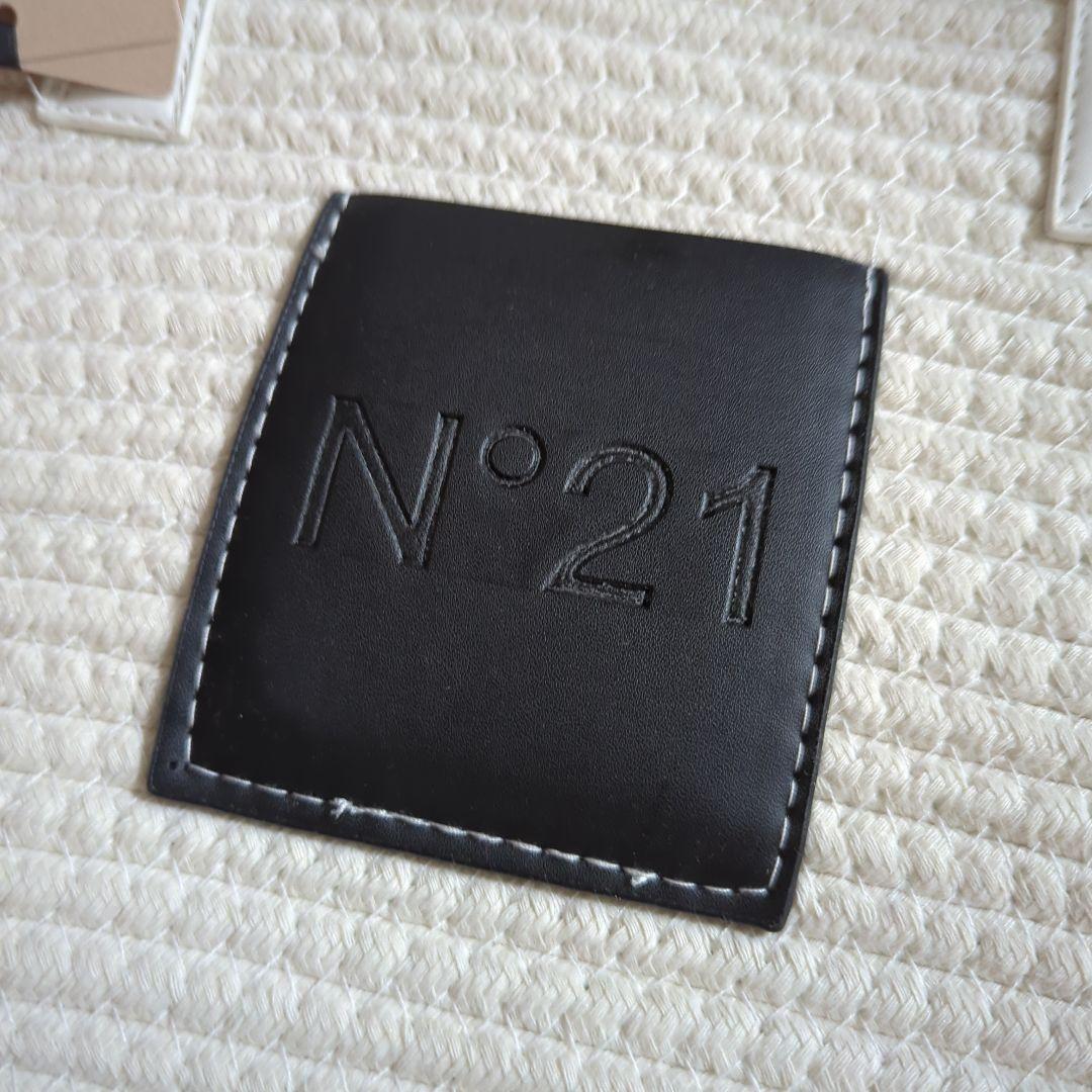 新作　N°21　ヌメロヴェントゥーノ　キッズバスケットバッグ　カゴバッグ　トート