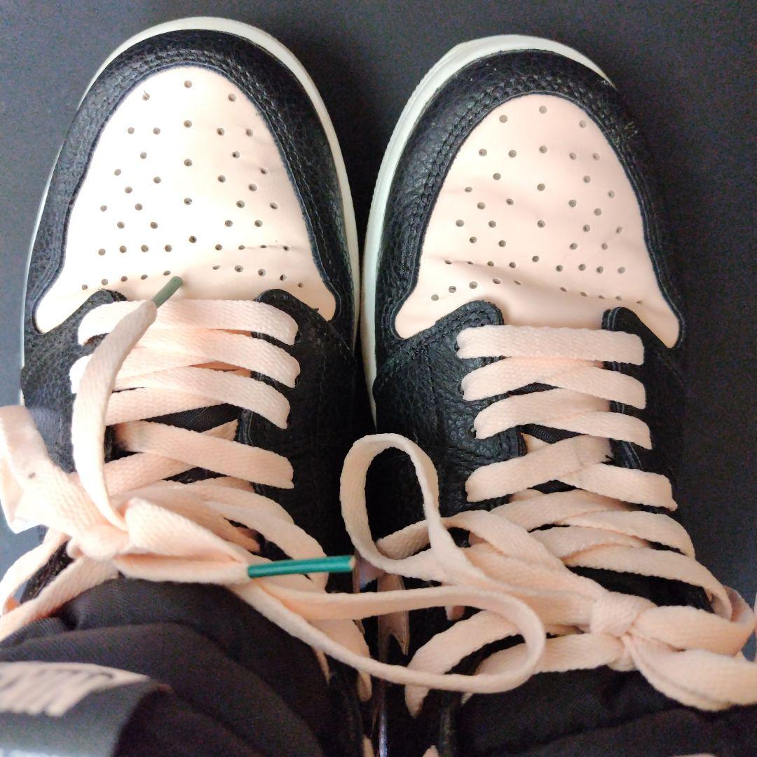 Nike Air Jordan ( エア ジョーダン 1 )黒/ピンク シューズ