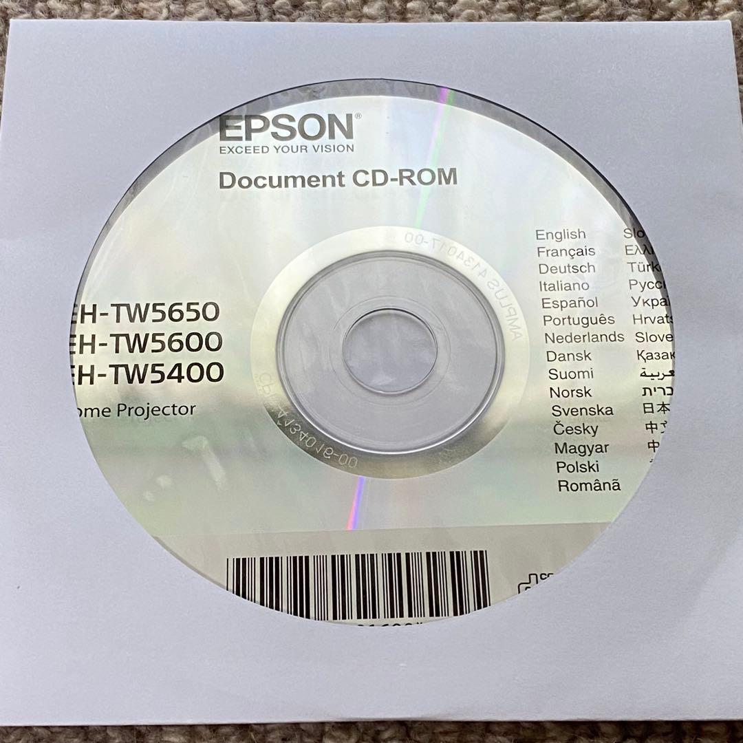 【ほぼ新品】EPSON ホームプロジェクターEH-TW5650