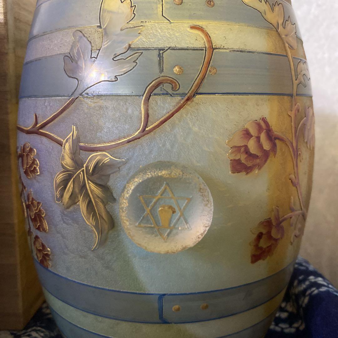 Daum nancy ドームナンシー エナメル彩　花瓶