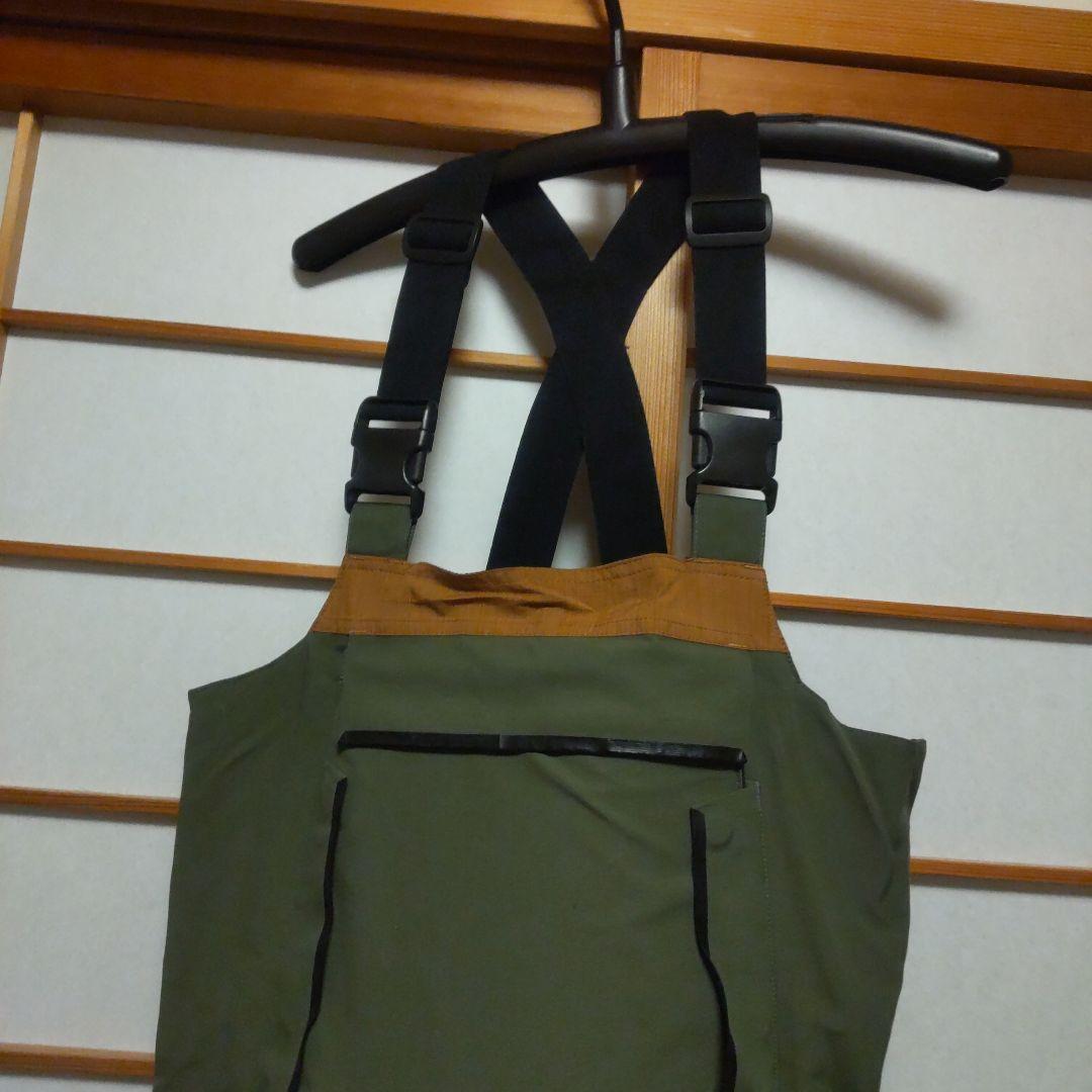 Analog gore tex オリーブグリーン サロペット ウェア(女性用)