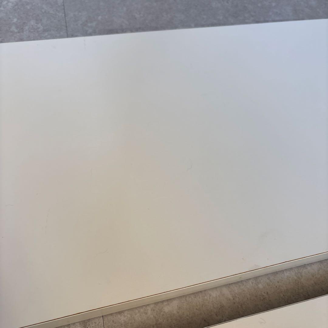 突っ張りシェルフ　幅90x奥行40cm用　追加棚　アイボリー　②