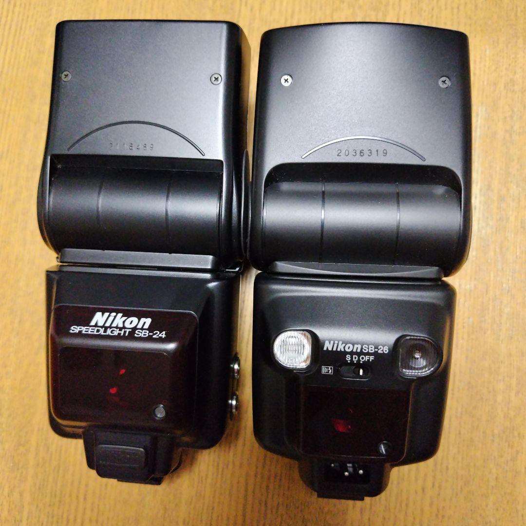 NIKONF4 スピードライト24と26 Eスクリーン
