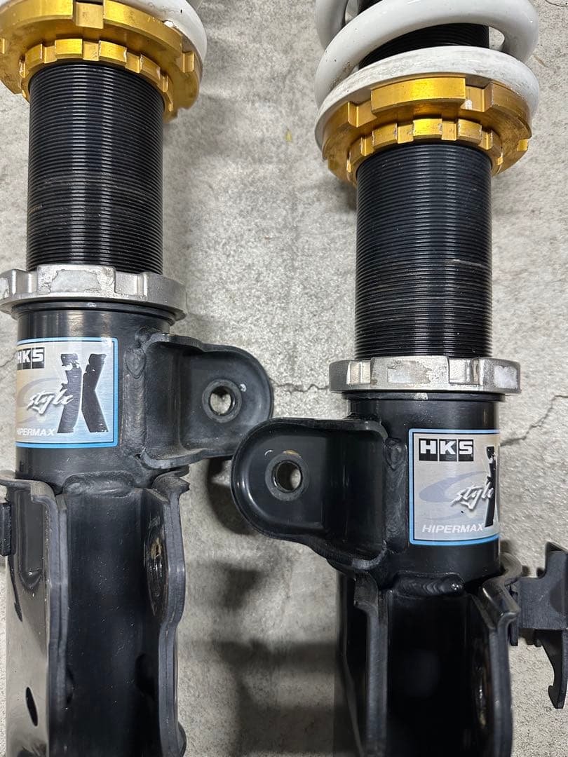 30後期アルファード　車高調　HKS ハイパーマック