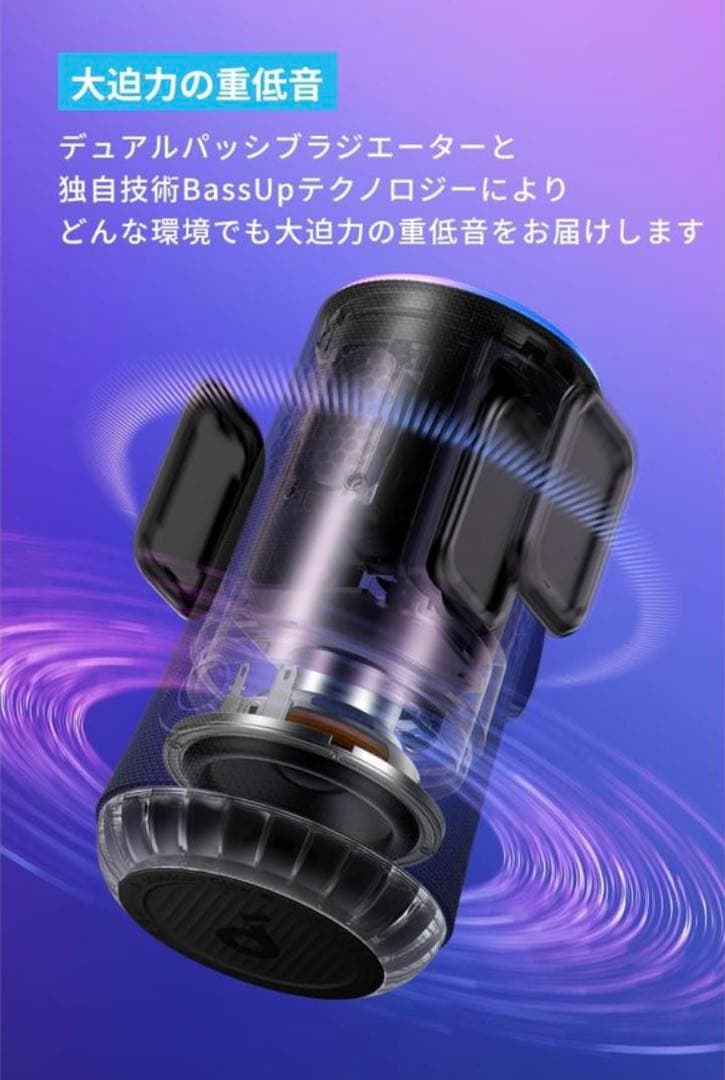 Anker Soundcore Glow スピーカー 360°サウンド