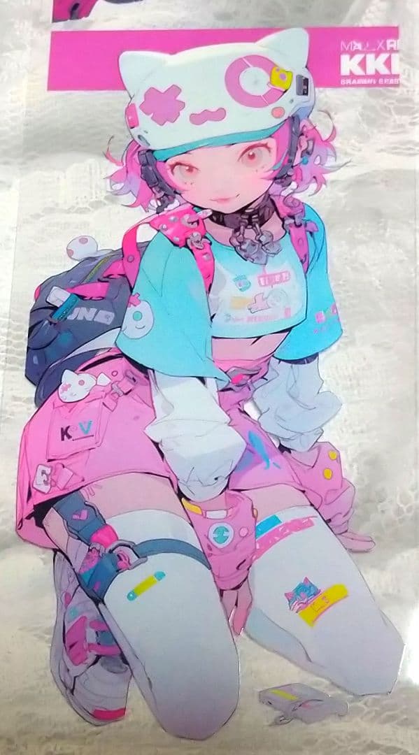 ラスト✩廃盤品✩J673＃猫の女郎(PET)切り売り海外人物女の子AIマステ