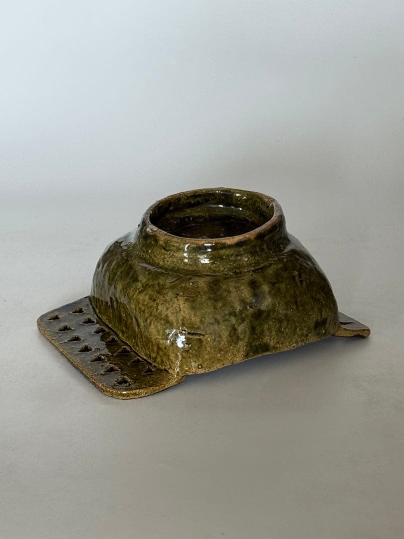 キムホノ　金憲鎬　織部鉢